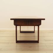 Danish rosewood coffee table with shelf, 1960s