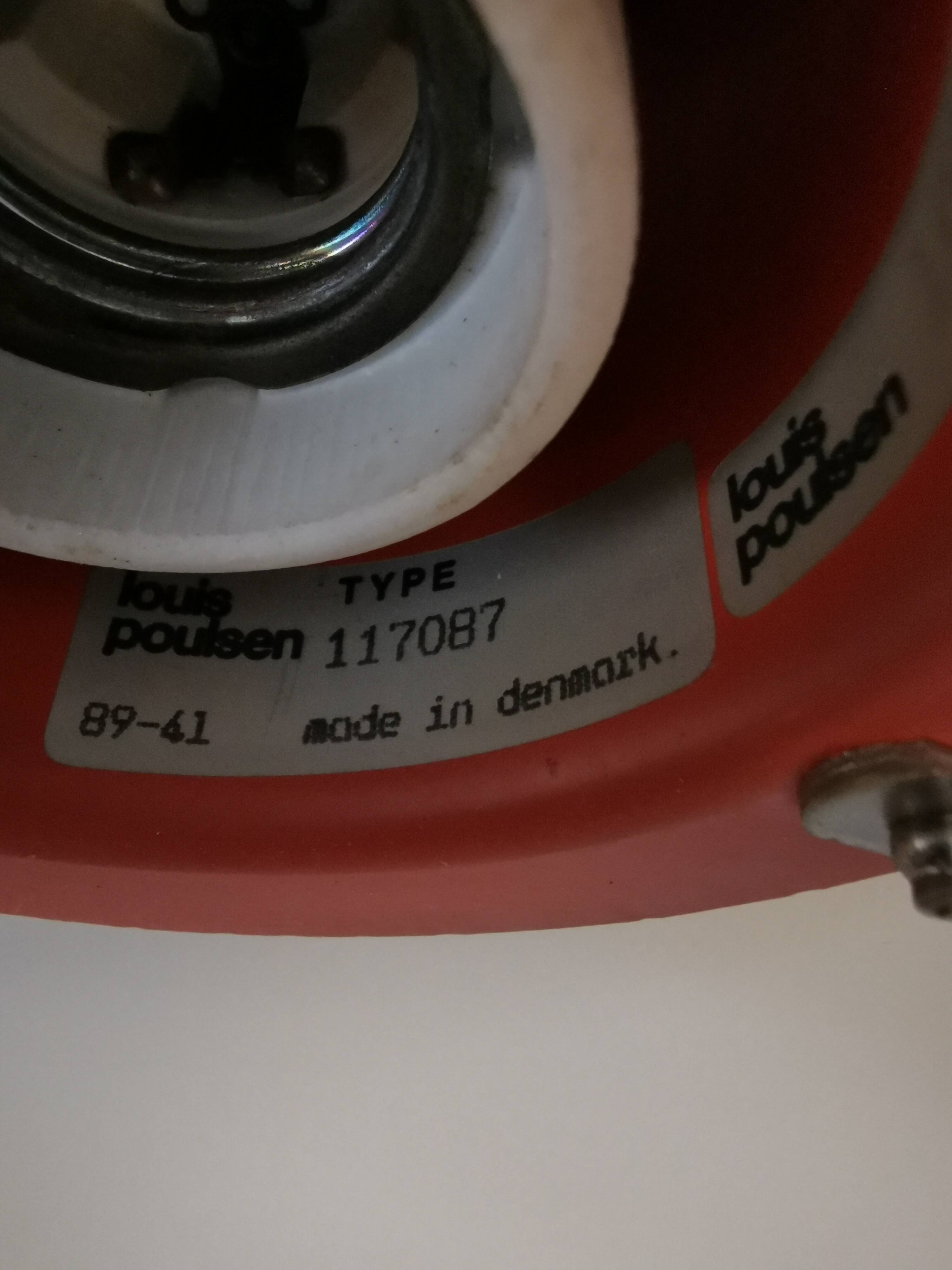 Poul Henningsen PH 4/3 lamps, Danish design