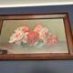 Pastel painting cut of peonies