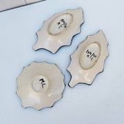 Trois coupelles en céramique Vallauris vintage