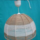 Jute hanging lamp for children's room