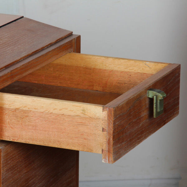 Cerused oak sideboard, French work from the 1940s.
