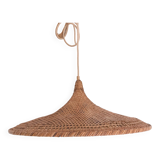 Wicker pendant lamp