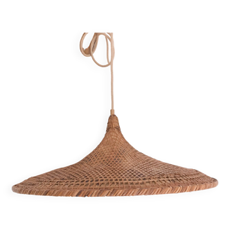 Wicker pendant lamp