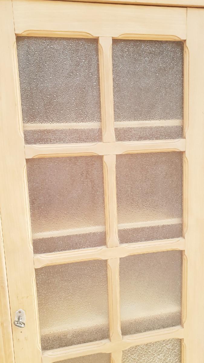 Vintage glass library