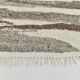 Tapis de couloir Kilim ethnique vintage à rayures, 79 x 356 cm