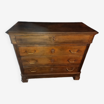 Commode en noyer