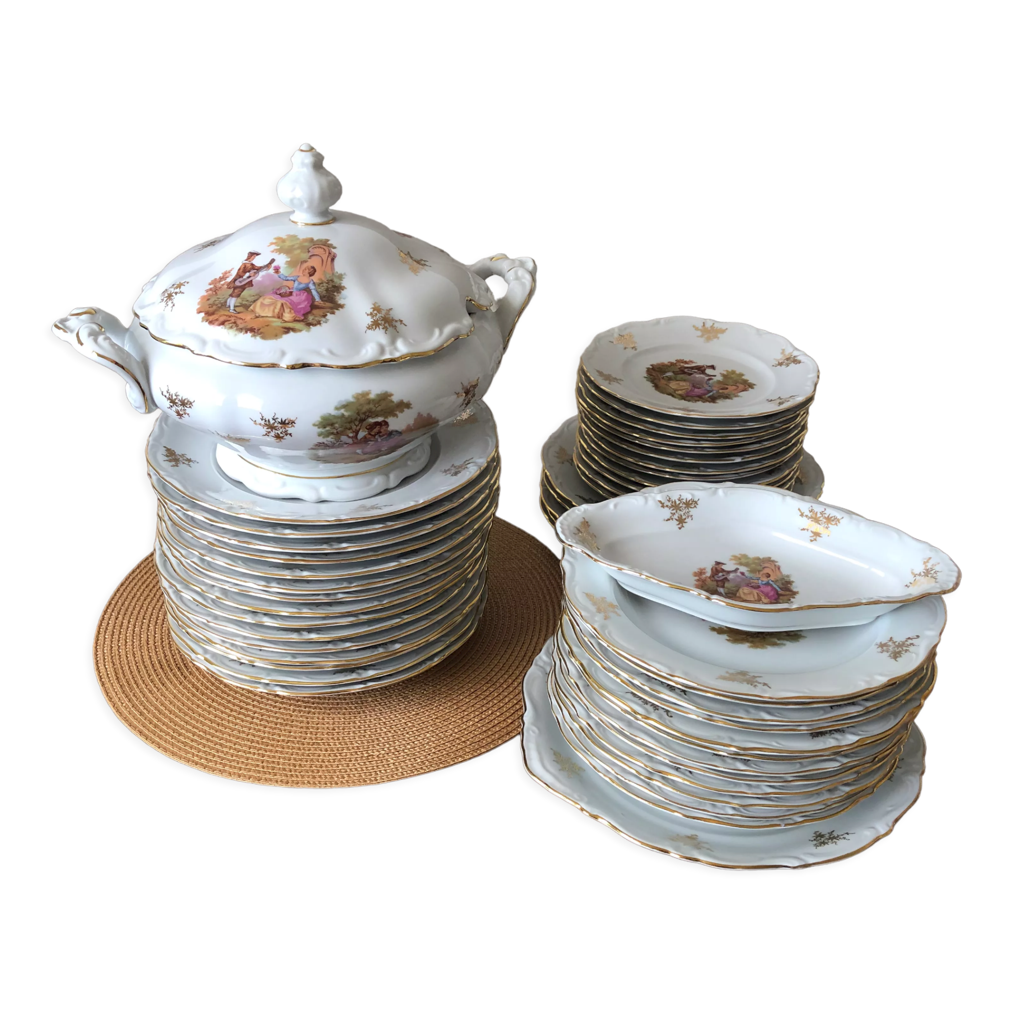 Table service, 48 pieces