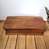 Old wooden box desk