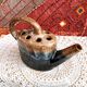 Flower spike vase in the shape of a watering can style Vallauris France