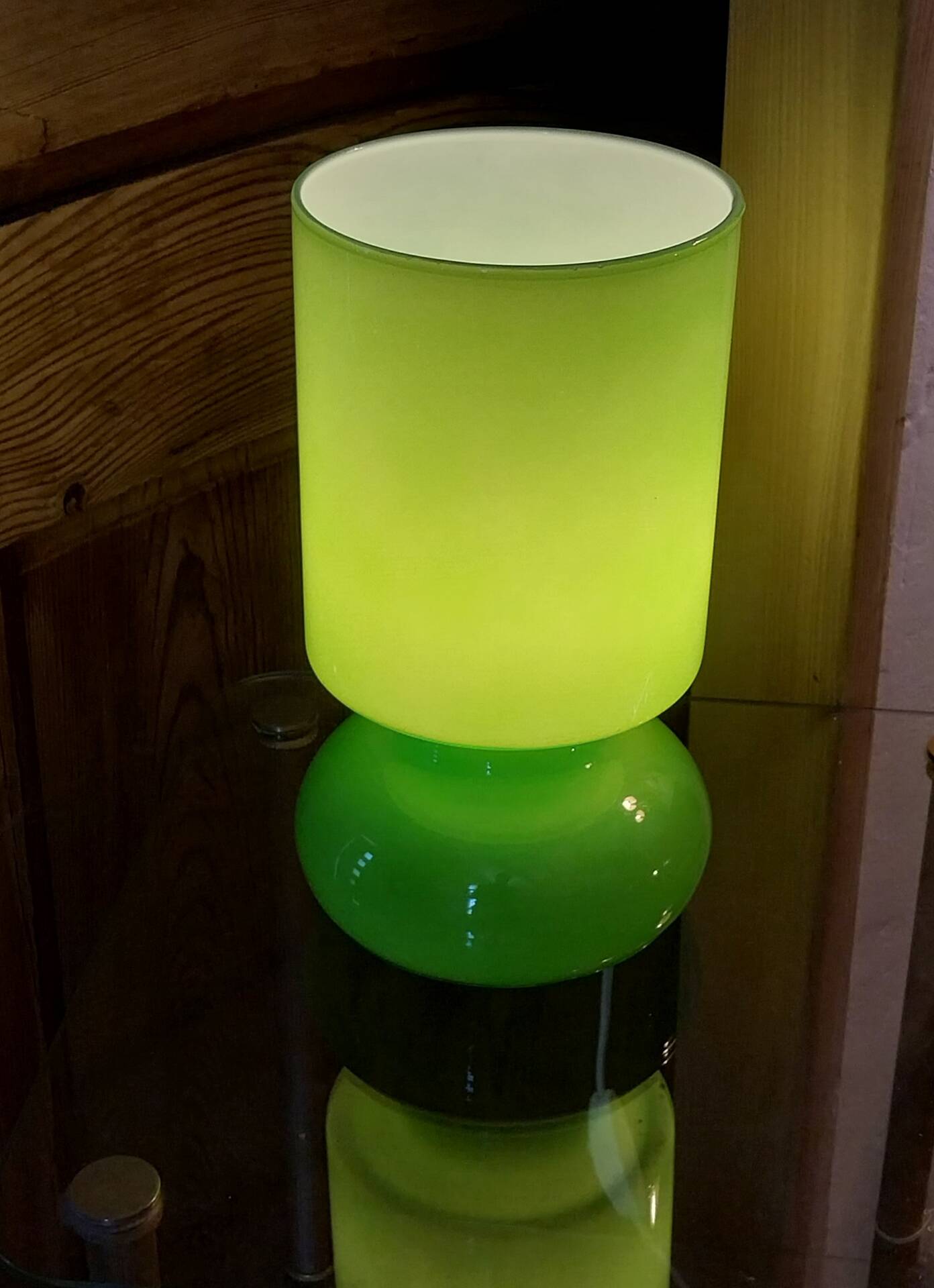 Green Lykta lamp IKEA
