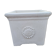 Contemporary reconstituted stone pot for the garden