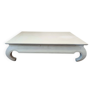 Table basse en bois exotique - protection