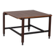 Vintage 1960s wooden coffee table with Italian design