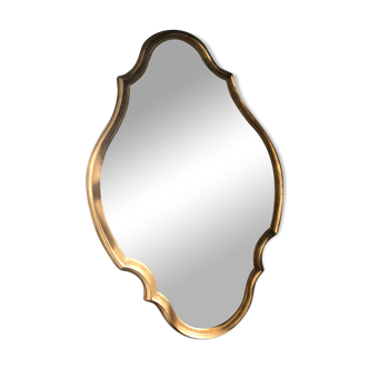 Golden mirror baroque style