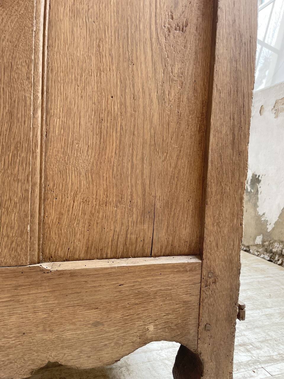 Comptoir en chêne XXL 260 cm