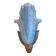 Antique Art Deco wall sconce in opalescent glass, Ezan France