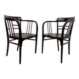 Secession Armchairs No. 6093 by Otto Wagner for Thonet
