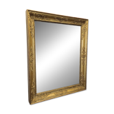 Miroir doré français ancien, début des années 1800
