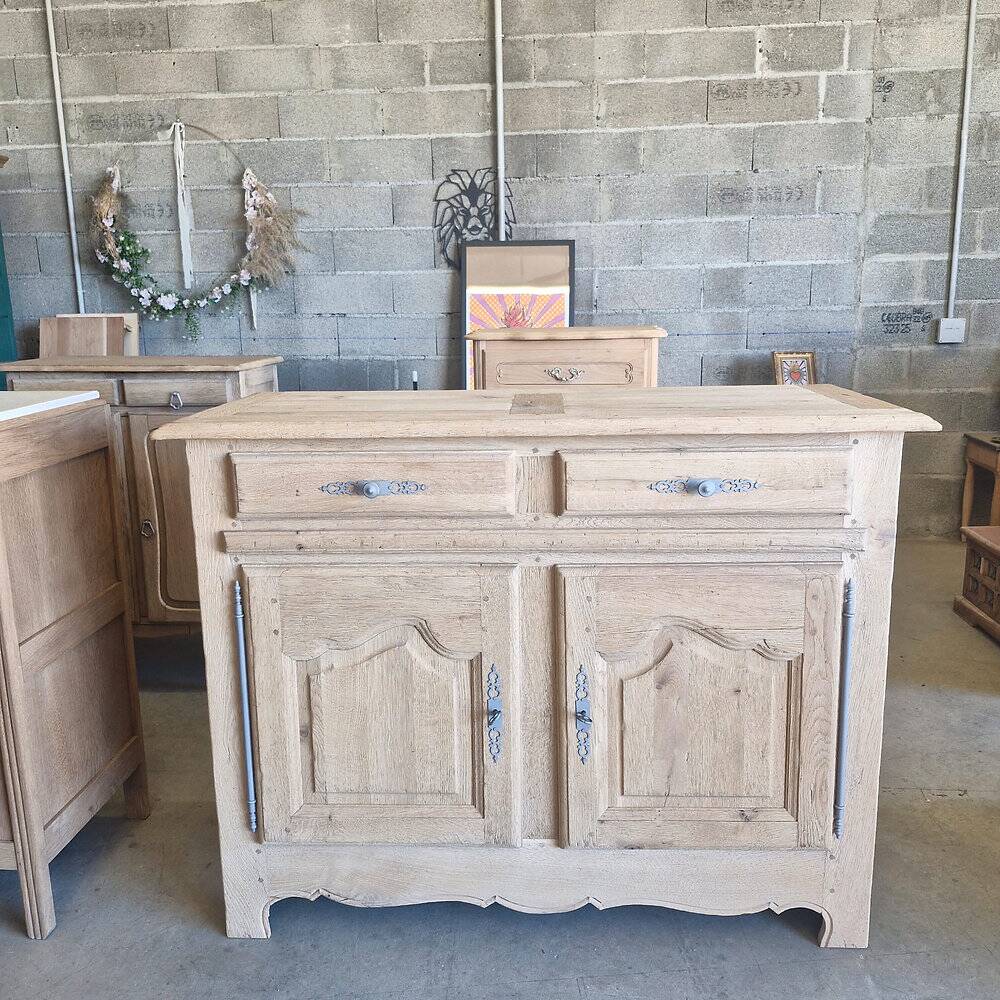 Reclaimed solid oak sideboard