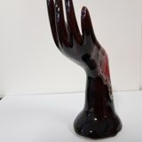 Vallauris faience baguier hand
