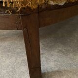 Sofa art deco 1930 geometric wood structure