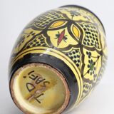 Moroccan safi ceramic vase