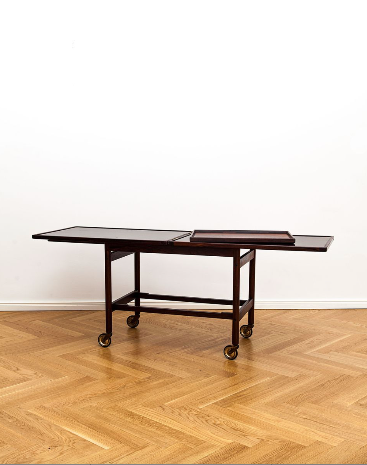 Mid-Century Danish Rosewood Trolley by Kurt Ostervig for Jason Møbler