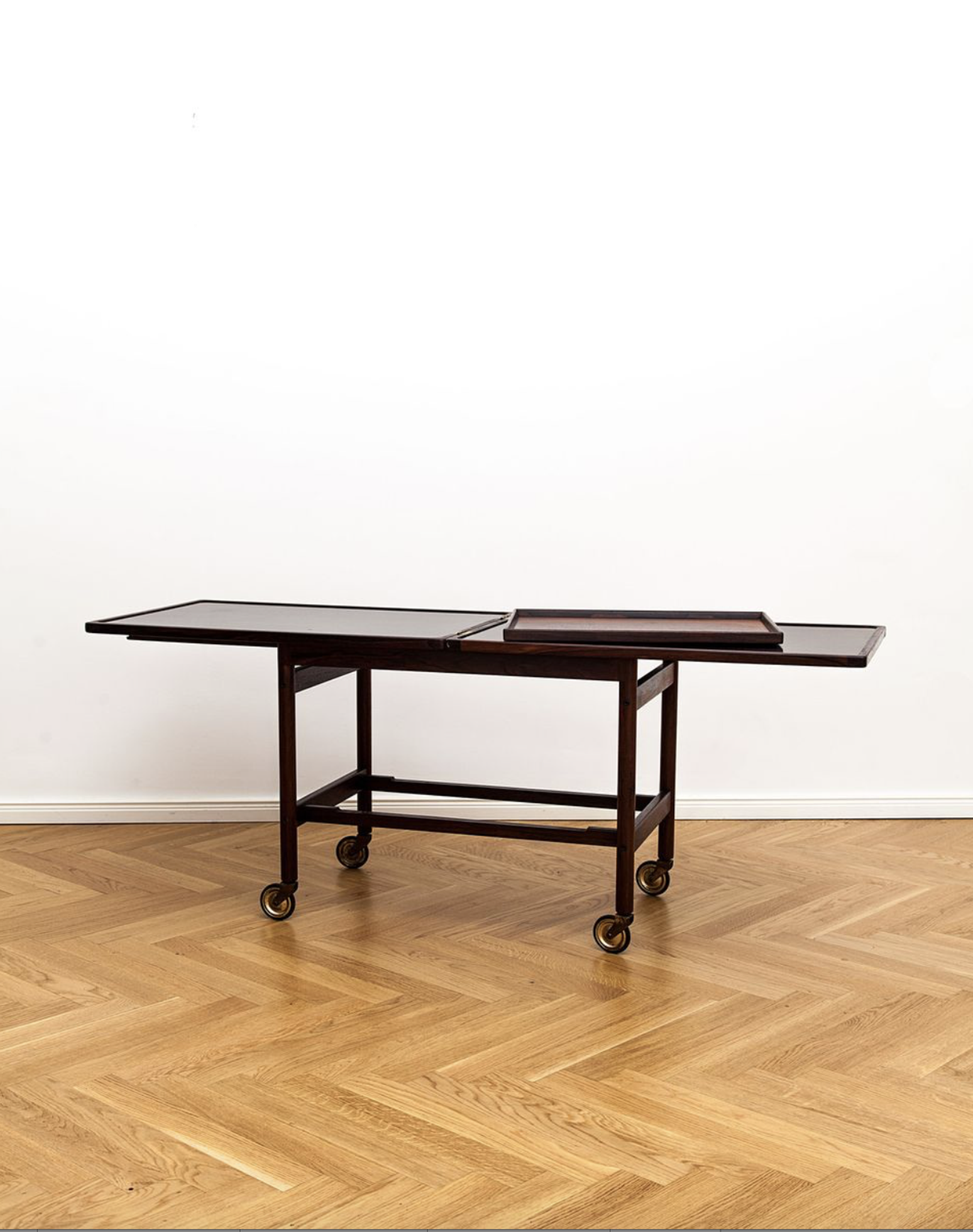 Chariot de mi-siècle palissandre danois par Kurt Ostervig pour Jason Møbler