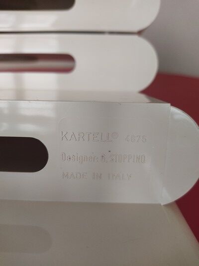 Kartell magazine holder space age