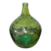 Dame Jeanne grand modèle en verre verte