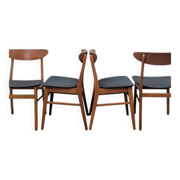 4 vintage Farstrup chairs 210