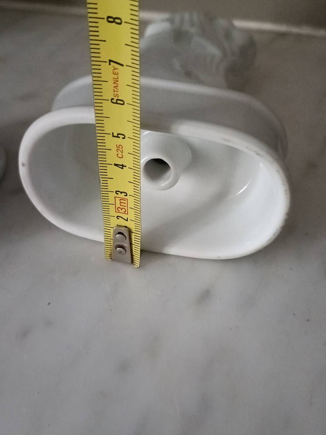 Paire de Merlions en porcelaine blanche française