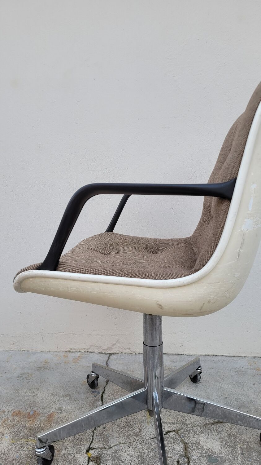 Strafor 451 Randall Buck Steelcase Armchair -1970s