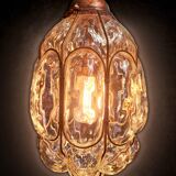 Murano glass hand-blown pendant light, mid-20th century