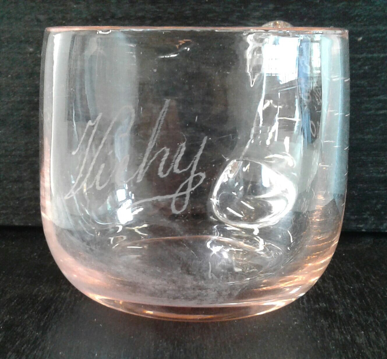 Vichy glass cure glass