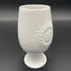 Alboth & Kaiser vase with sunflower relief, 1960s