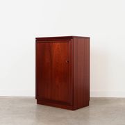 Mahogany cabinet, Danish design, 1980s, production: Denmark
