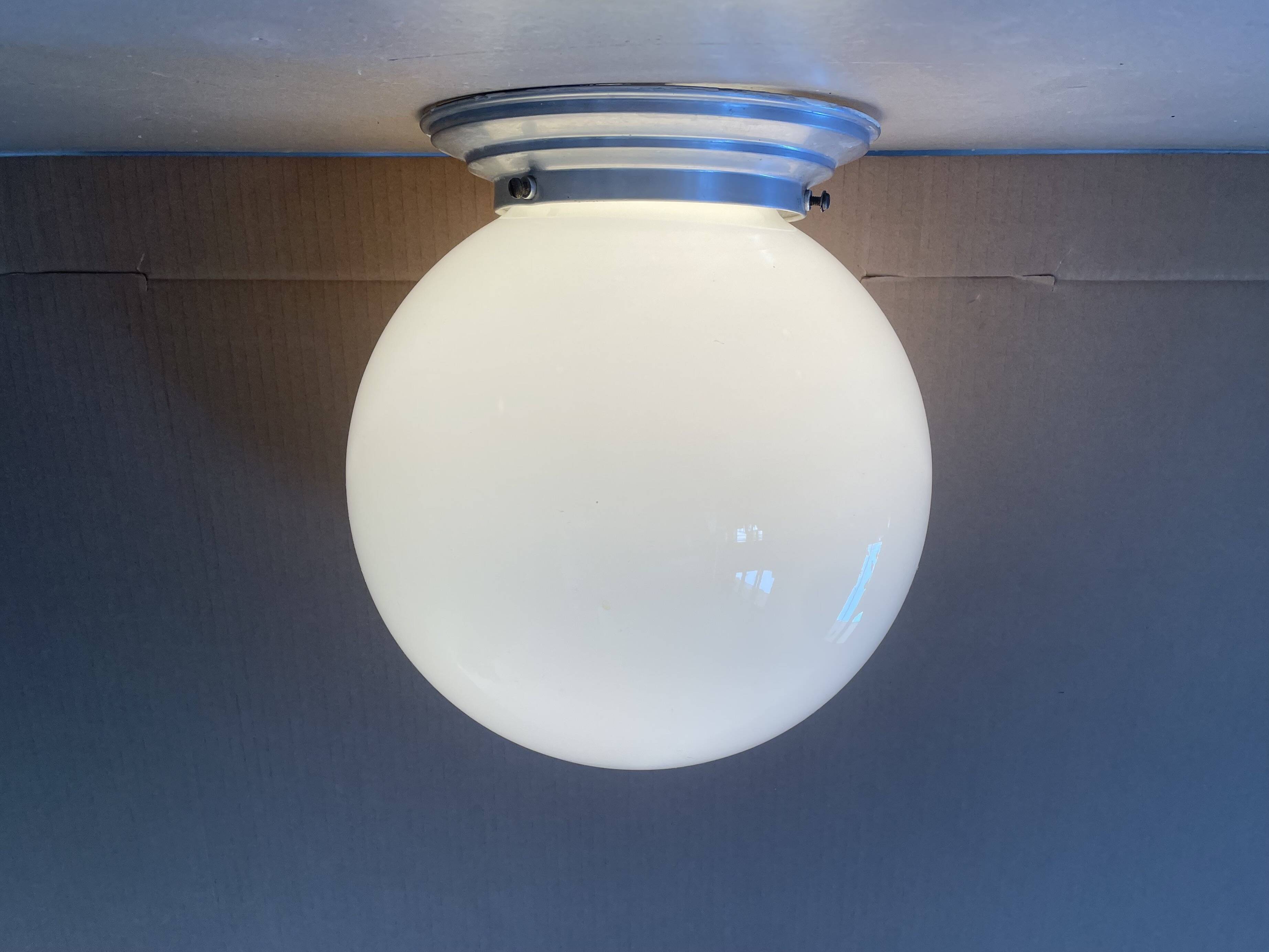 Large old ceiling light D25cm