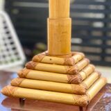 Bamboo lamp.