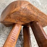 Vintage tripod stool