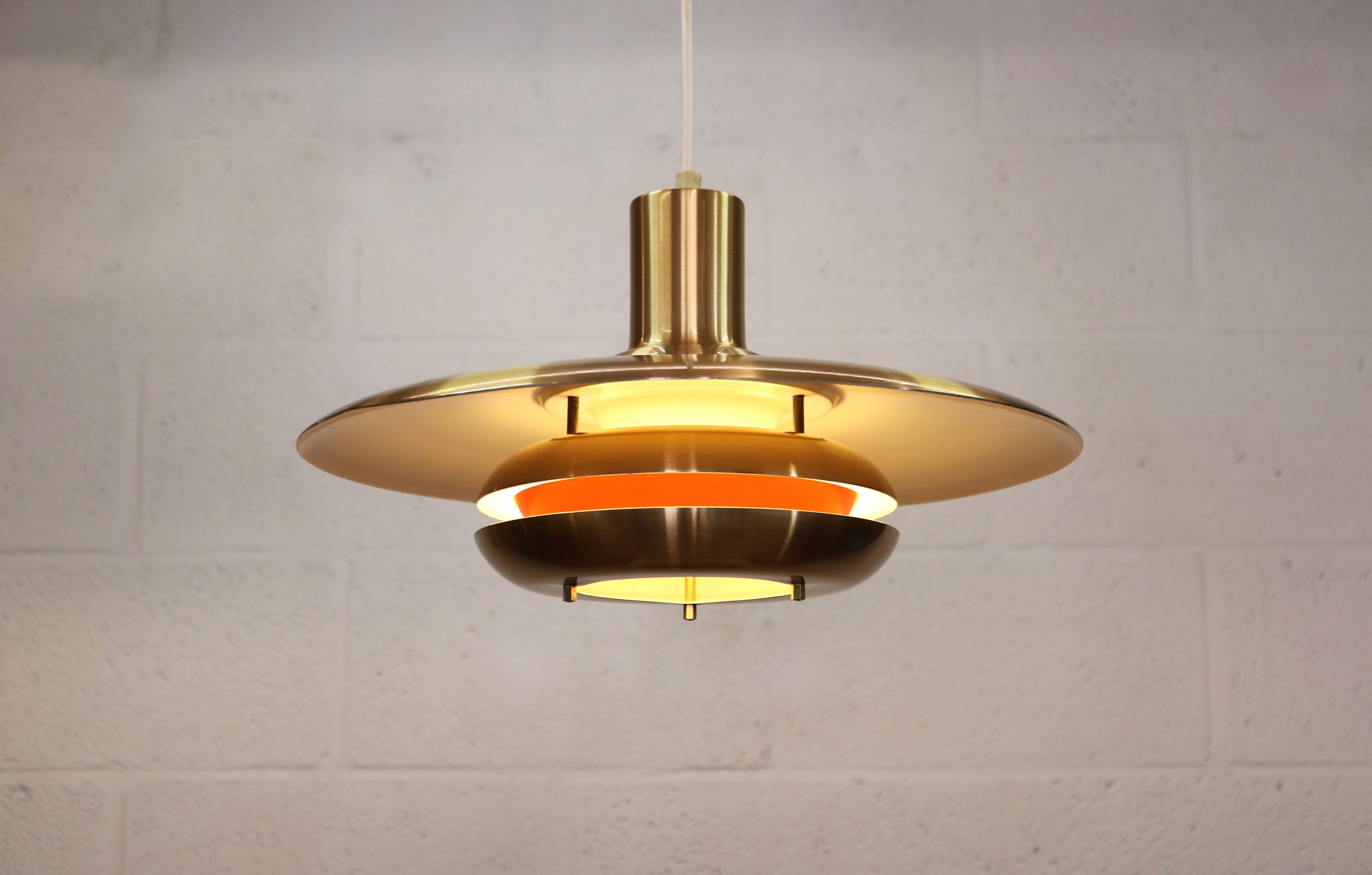 Very rare old Danish design lamp by Teknika model 405  - 60's