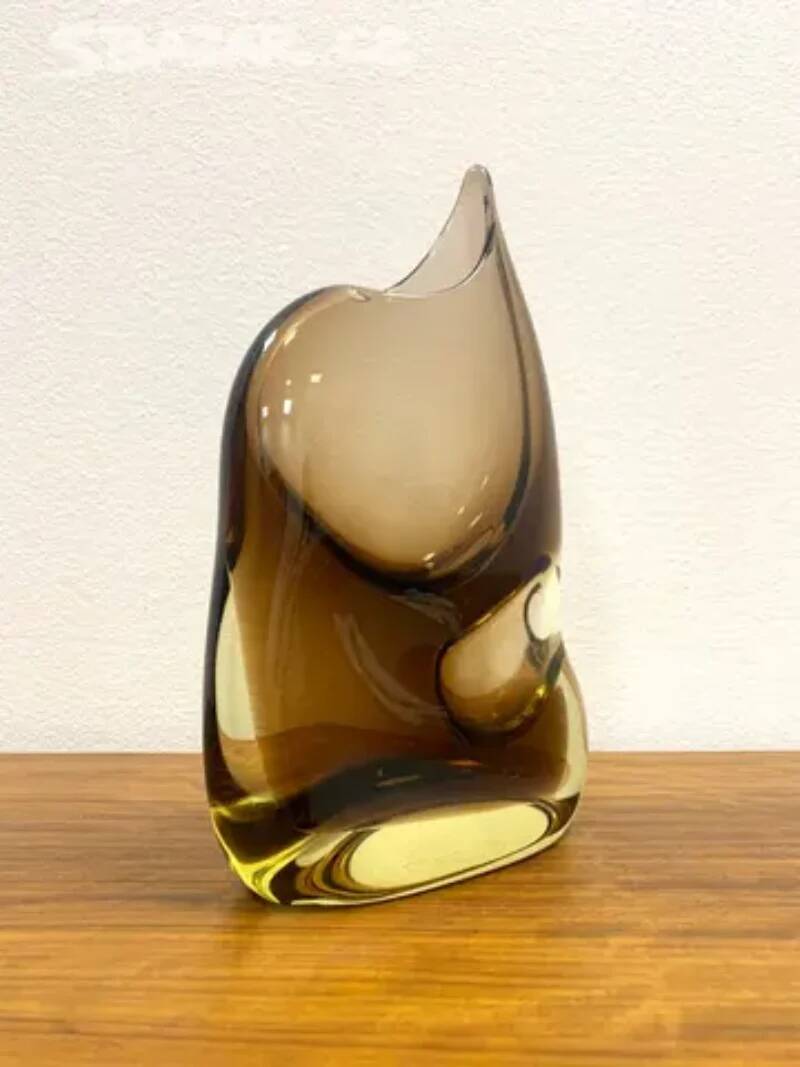 Retro Vase, Josef Cvrček & Miloslav Klinger, Somerso, 1970s, Czechoslovakia
