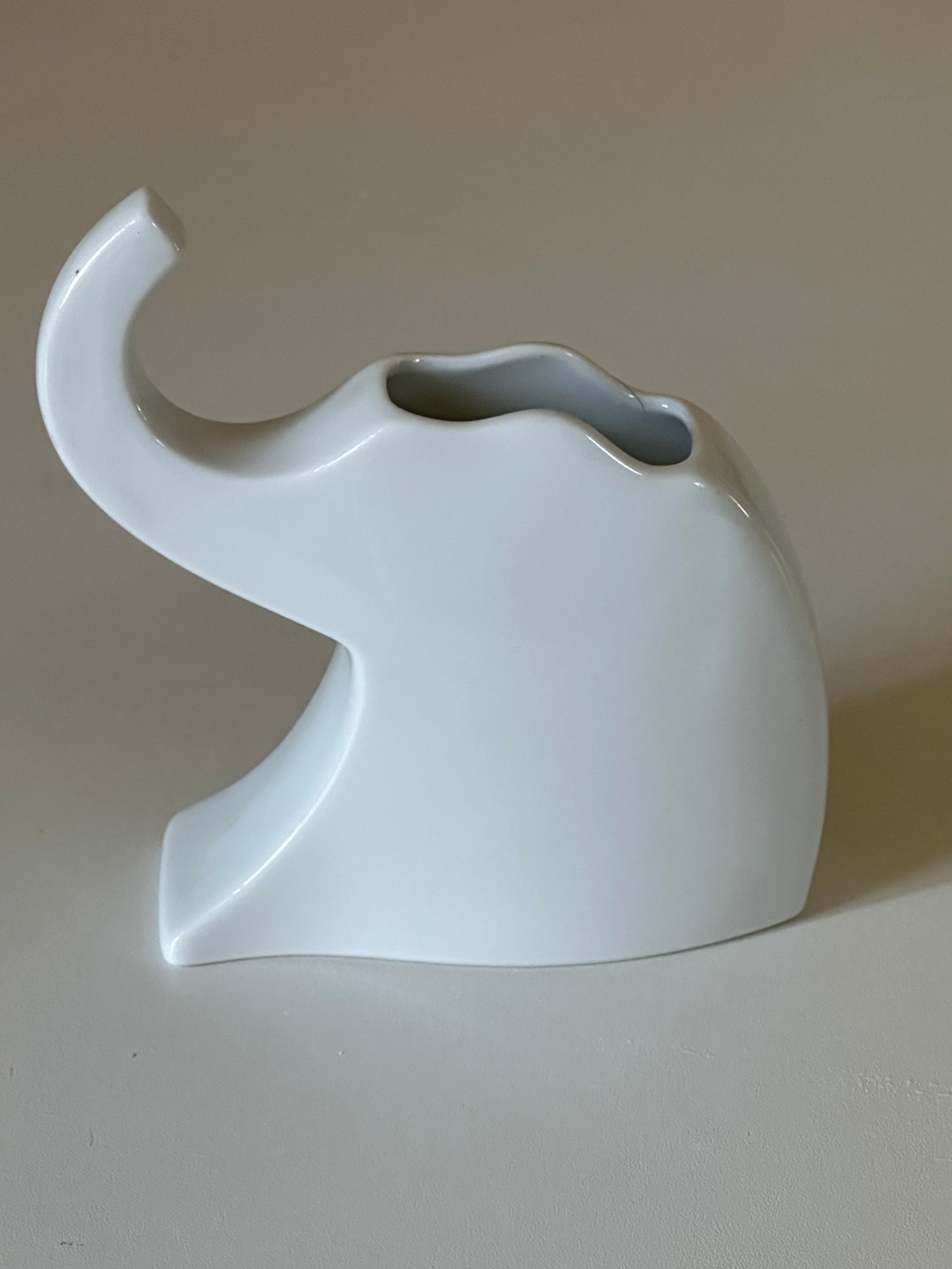 Vase éléphant rosenthal design vintage Annees 70