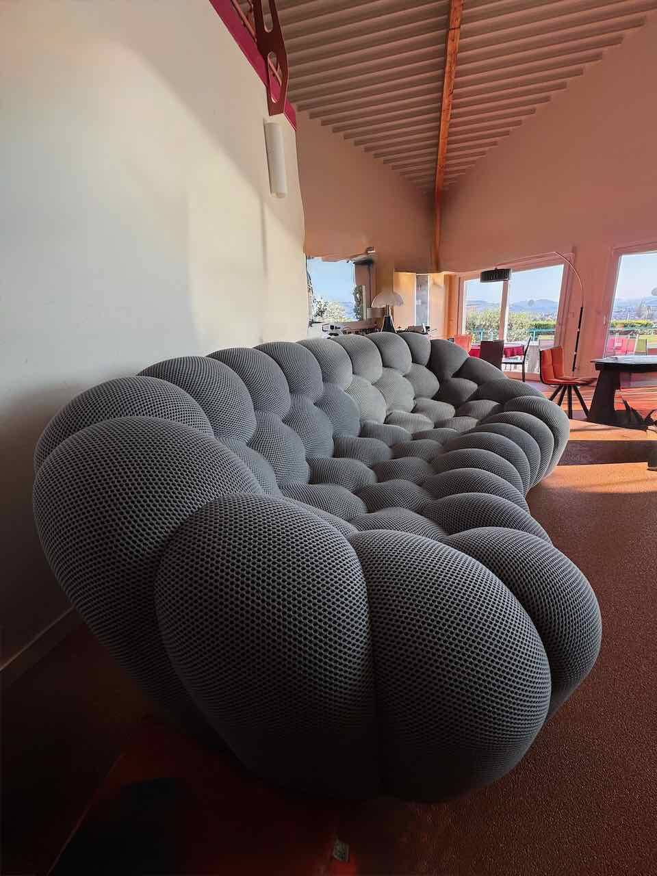 Roche Bobois Bubble canapé 3-4 places rounded fabric