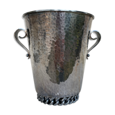 Jean Despres hammered silver metal champagne ice bucket