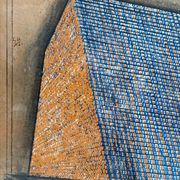 Christo & Jeanne-Claude, Texas Mastaba / America: The Third Century, 1975, Paper, Framed