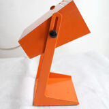 Lamp 70s orange metal