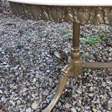 Louis XV style marble coffee table