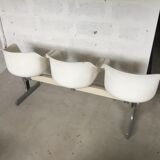 Vintage bench, by Albert Jacob for Grofillex, 1970s